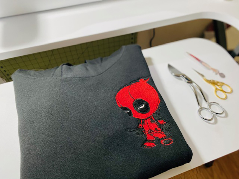 Local embroidery business provides personalized crafts