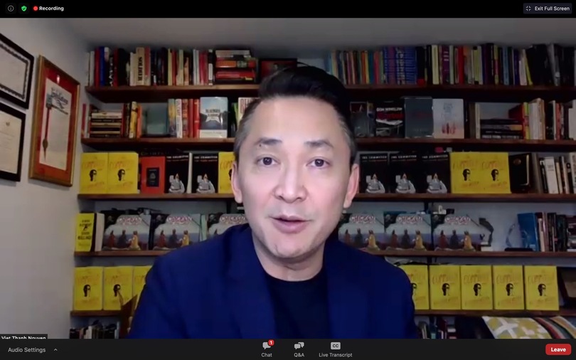 Viet Thanh Nguyen shares experiences as author, Vietnamese refugee