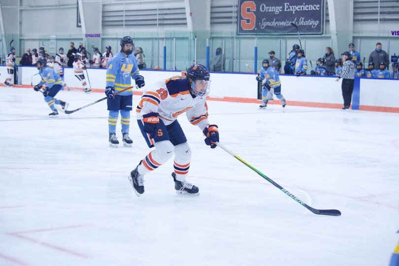 Anna Leschyshyn scores twice in 5-2 win over LIU