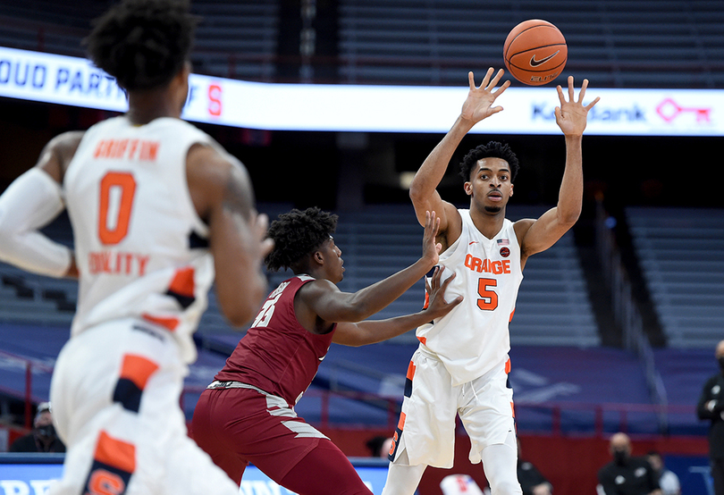 Could freshman Frank Anselem be Syracuse’s next starting center?