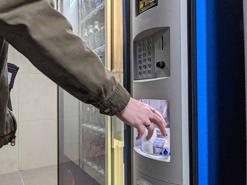 SUNY-ESF replaces plastic products in vending machines with aluminum