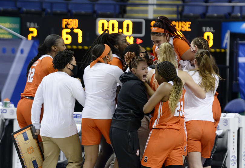 SU women&#8217;s basketball locks up No. 8 seed in NCAA tournament