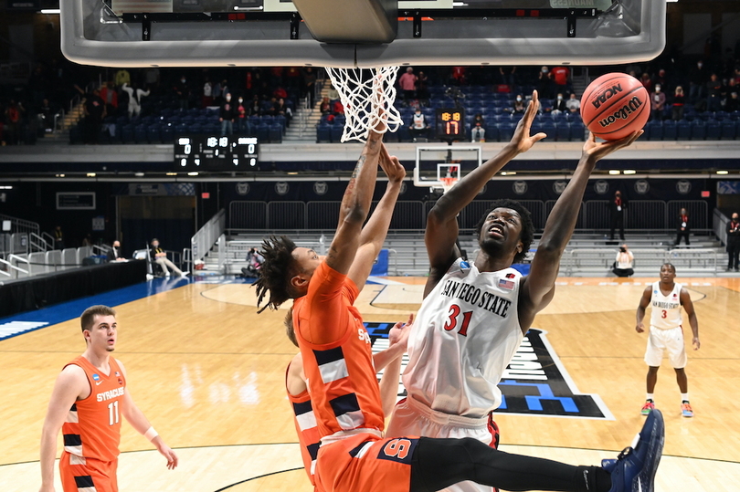 The zone strikes again: No. 11 Syracuse upsets No. 6 San Diego State, 78-62