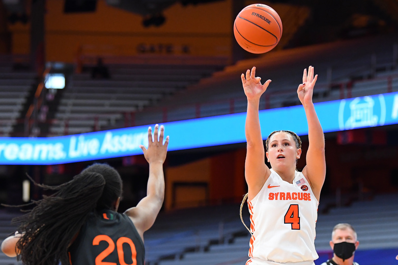 Syracuse point guard Tiana Mangakahia declares for WNBA draft