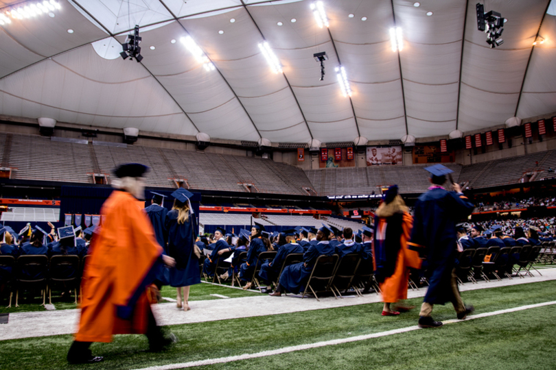 SU announces commencement dates for each school, college