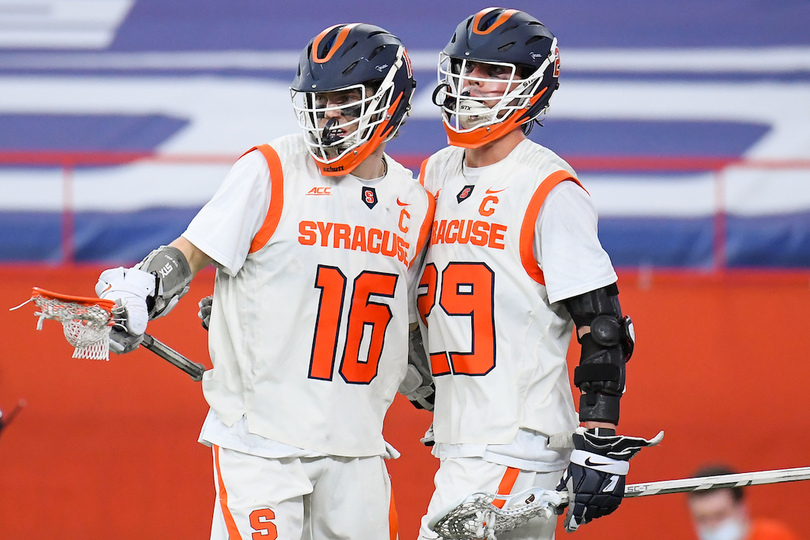 SU lacrosse players condemn domestic violence with support of One Love Foundation