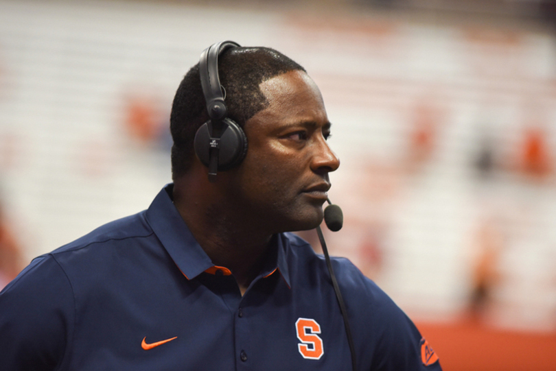 Dino Babers talks Sean Tucker, defense ahead of SU-Rutgers game