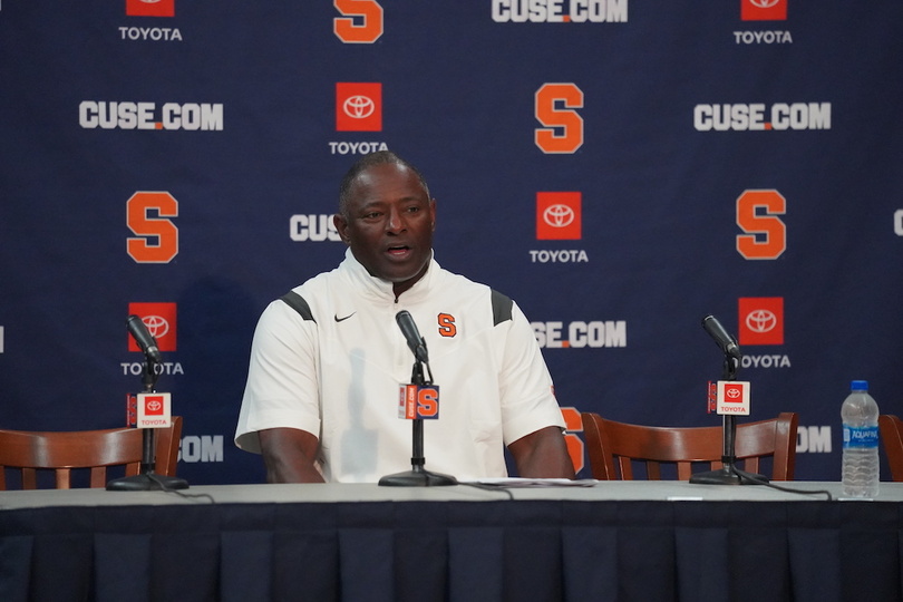 Dino Babers speaks on Tommy DeVito’s departure, special teams struggles