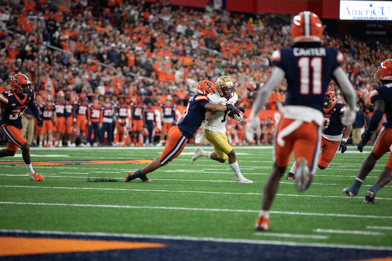 Jonathan, Roscoe shine in Syracuse’s 21-6 win over Boston College