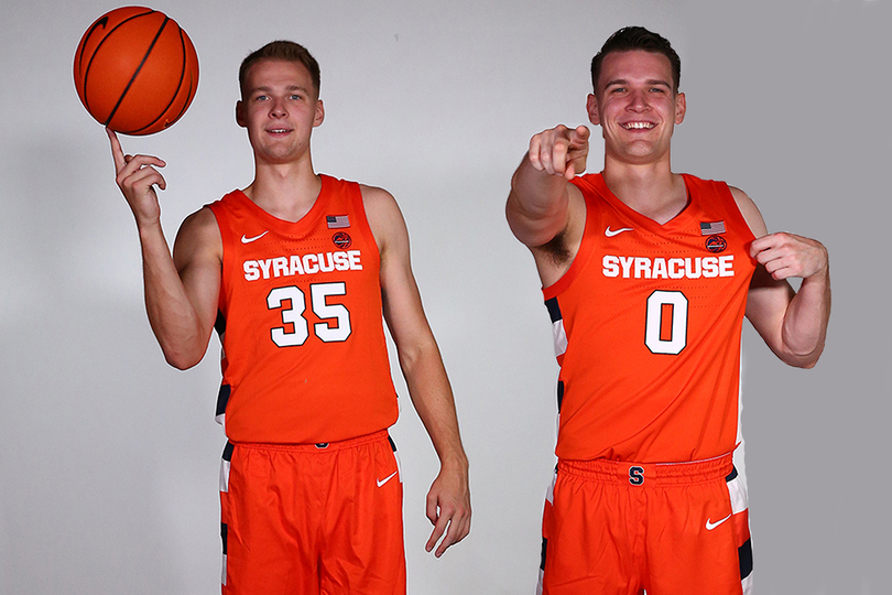 THEIR OWN PATH: Buddy and Jimmy are reunited at SU. This time is different than high school.