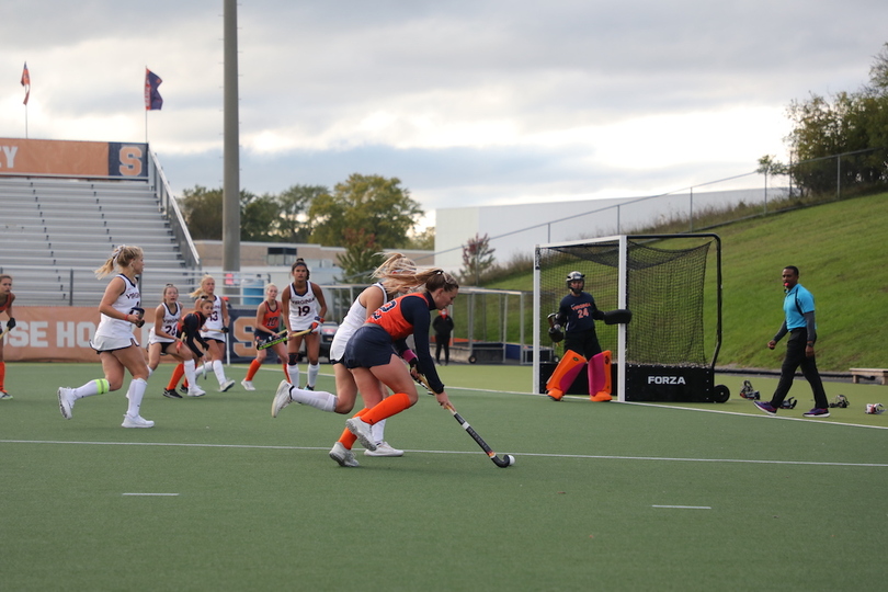 Second half surge sends Syracuse past Penn State 4-1 into 2nd round