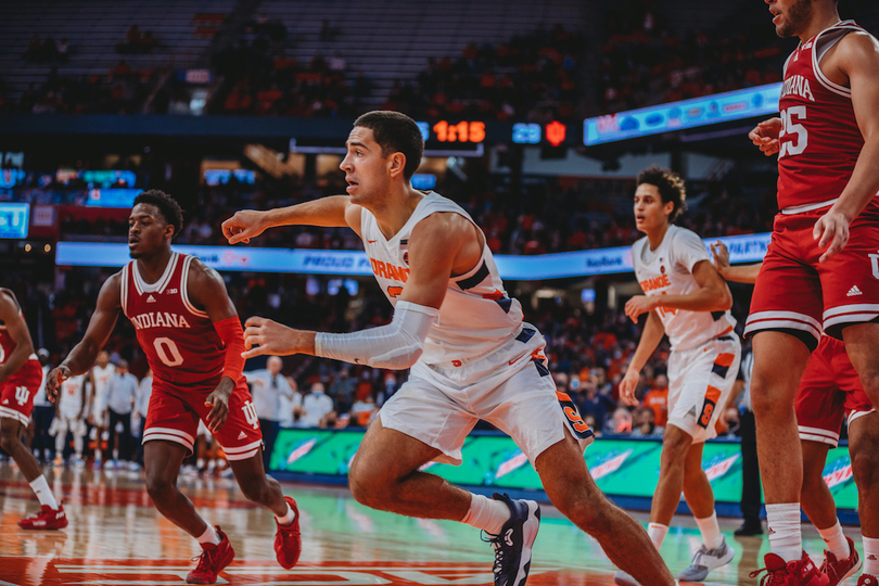 Syracuse forces 26 turnovers to seal 112-110 win over Indiana