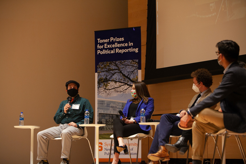 Toner Award-winning journalists discuss their work, trends in politics