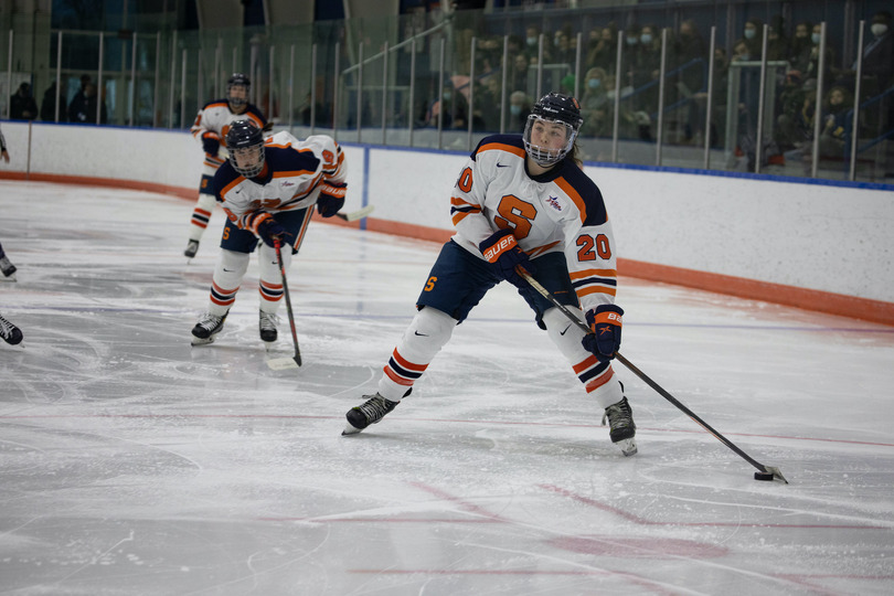 Madison Primeau uses strong shot, long strides as top option for SU