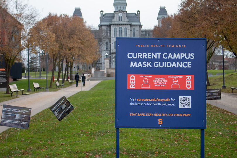 SU keeps finals in person amid surge in COVID-19 cases