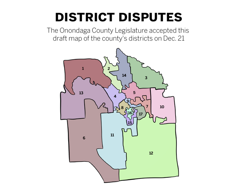 Syracuse, Onondaga County redistricting efforts face community pushback