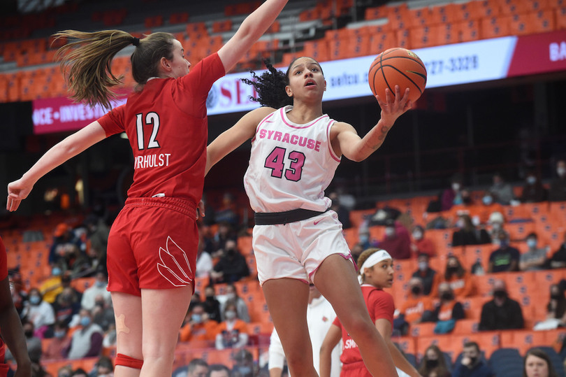 Syracuse offense unable to keep up with No. 4 Louisville in 100-64 loss