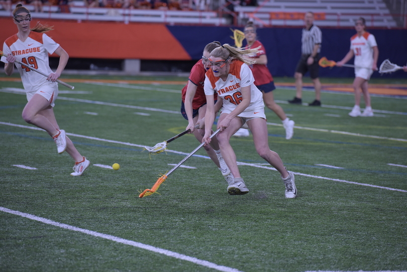 No. 3 SU escapes with 12-11 victory over No. 4 Stony Brook in back and forth game