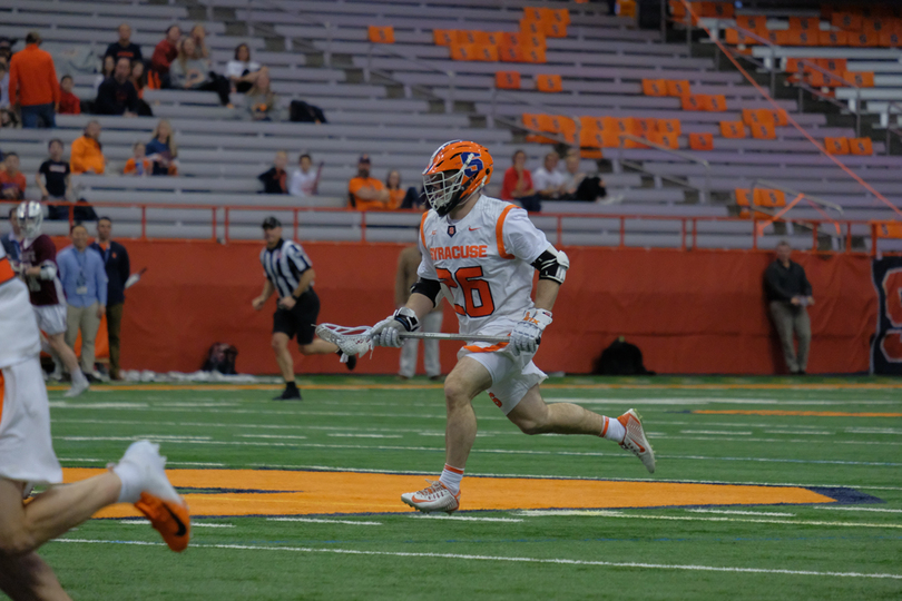 5th-year midfielder Lucas Quinn notches hat-trick in 1st career start vs. Maryland