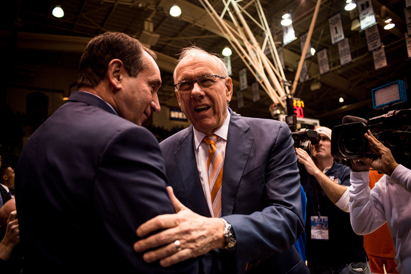 Reliving the 1st Boeheim-Krzyzewski matchup before their final meeting