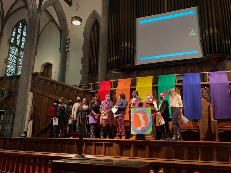 Women’s March Syracuse holds celebration for International Women’s Day