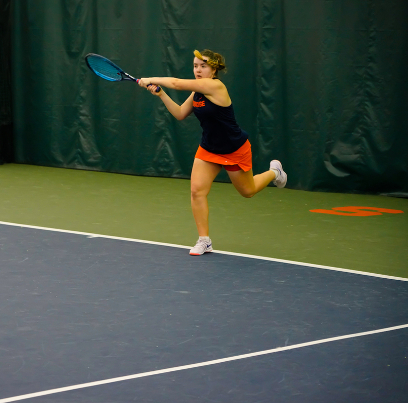 Polina Kozyreva secures Syracuse&#8217;s lone point in 6-1 loss to Wake Forest