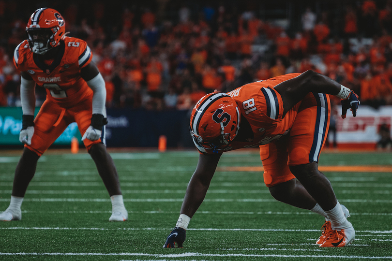 Defensive linemen Cody Roscoe shines at Syracuse’s NFL Pro Day