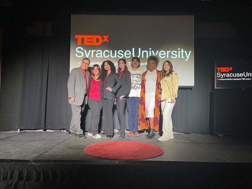 Thanks for coming to my TEDx talk: SU hosts 7 speakers discussing a variety of topics