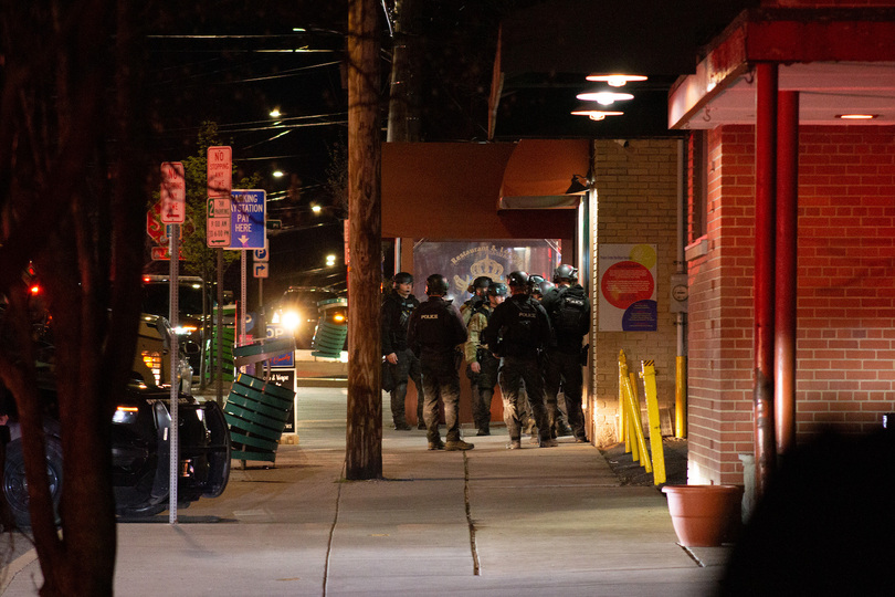 Armed man barricades himself in convenience store on Westcott Street