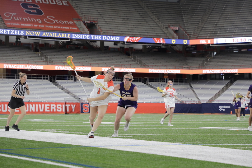 No. 4 Syracuse uses strong offensive start to cruise past UAlbany 18-11