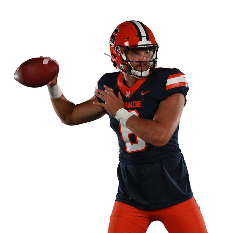 AIR IT OUT: With Syracuse&#8217;s new offense, Garrett Shrader is ready to test his improved arm