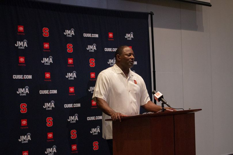 Dino Babers talks depth, impact of 1st-year assistants ahead of Purdue