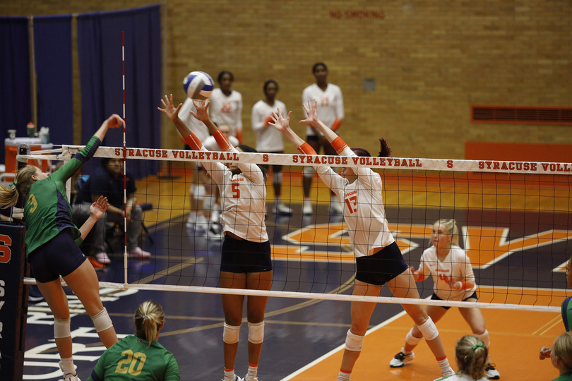 SU falls in straight sets to Boston College for 1st time since 2014