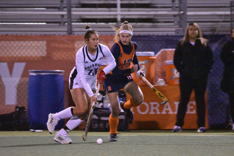 No. 12 Syracuse&#8217;s defense holds No. 4 Louisville to 2 goals in upset win