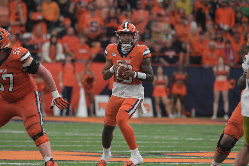 Del Rio-Wilson replaces Shrader, No. 16 Syracuse allows most points of season in 41-24 loss