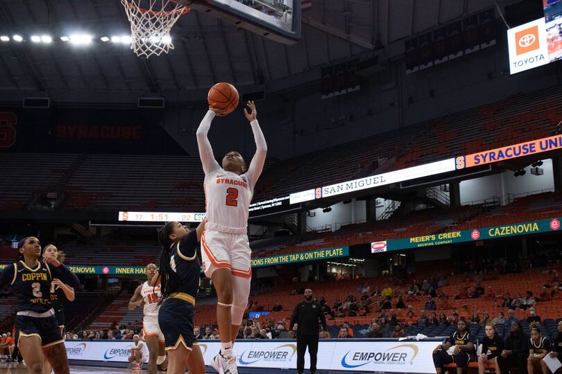 Syracuse pulls away from Coppin State with Dyaisha Fair’s season-high 27 points