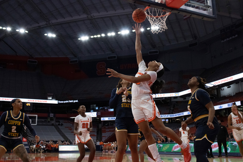 Observations from SU’s rout: Better start, Lewis’ rebounding, inside scoring