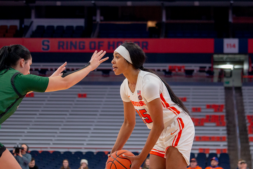 Alaina Rice, Saniaa Wilson provide production from the bench in loss to No. 13 Duke