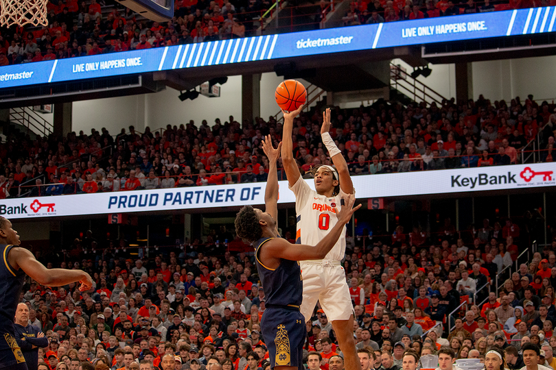 Chris Bell’s career night helps Syracuse come back to defeat Notre Dame 78-73