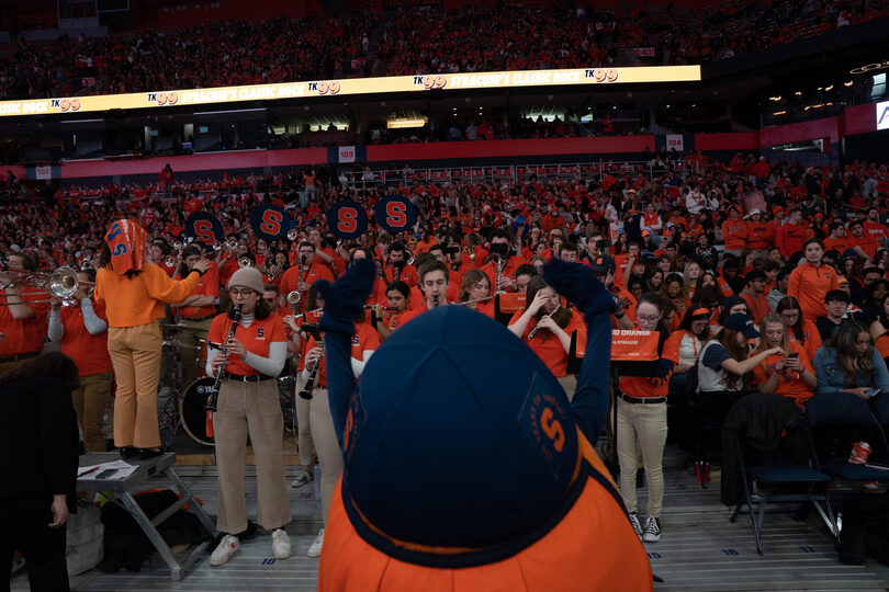 Gallery: SU-Duke matchup brings largest crowd of the season to the JMA Wireless Dome