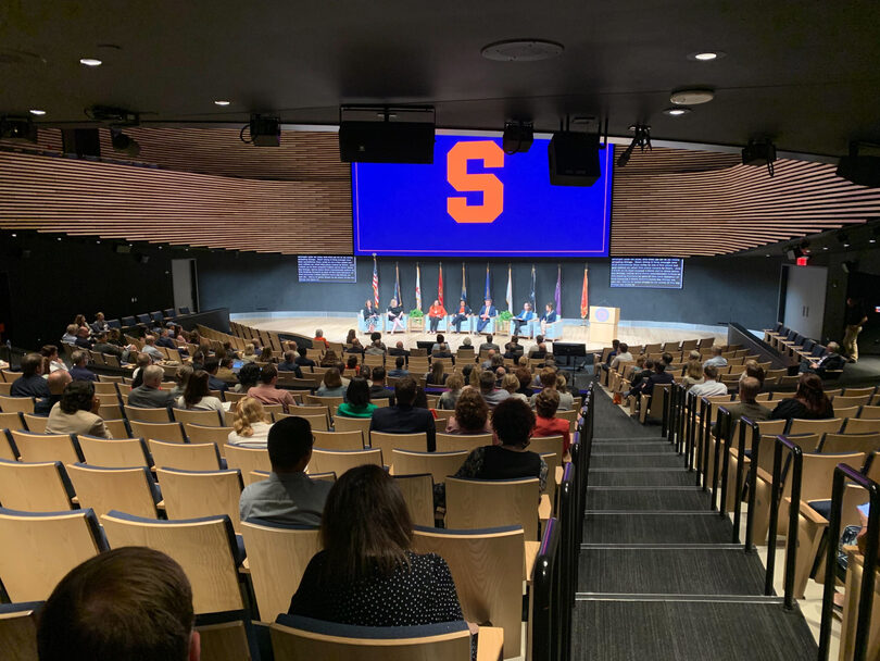 Syracuse University holds final feedback forum for Academic Strategic Plan