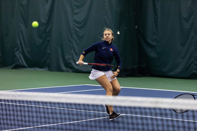 No matter where Polina Kozyreva is in the lineup, she dominates in singles