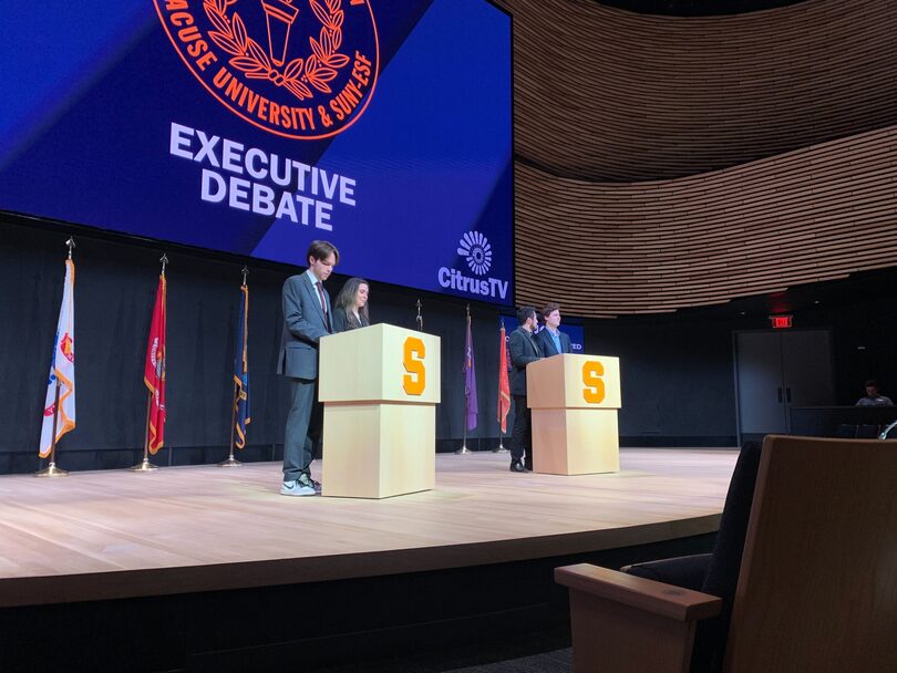 SA candidates focus on DPS protocol, student unionization efforts in debate