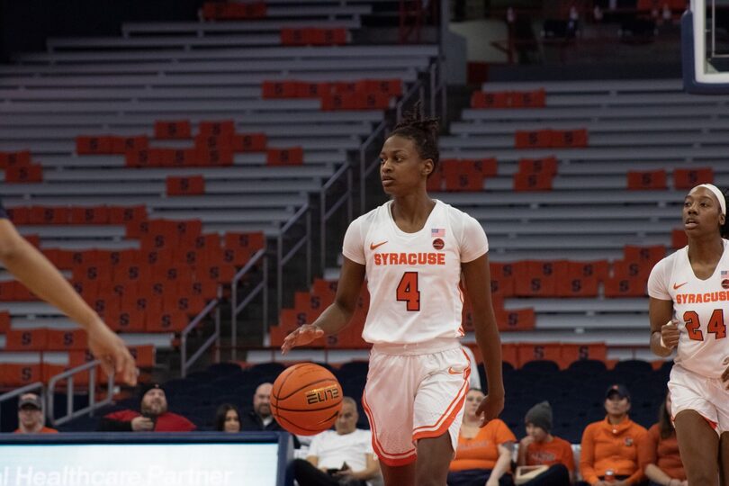 Syracuse guard Teisha Hyman enters transfer portal