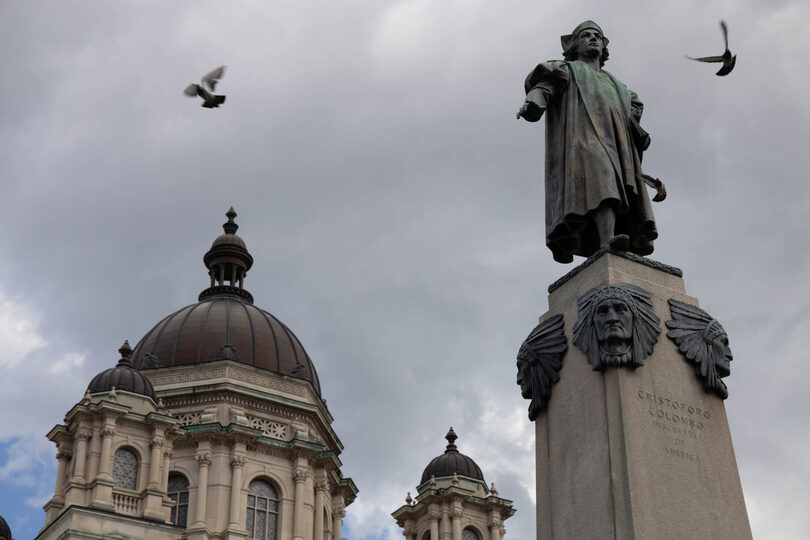 Lawyers present arguments in Columbus statue removal lawsuit against city of Syracuse