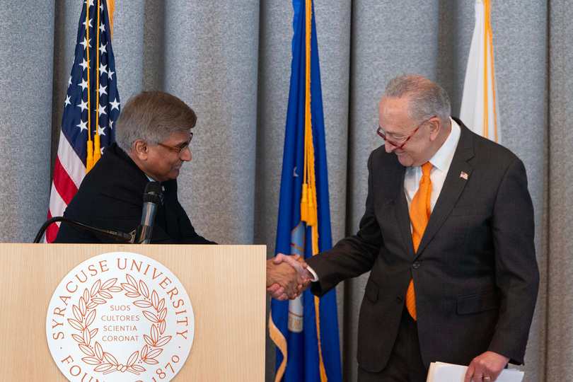 SU joins Schumer, Micron&#8217;s new chip workforce training network of over 20 institutions