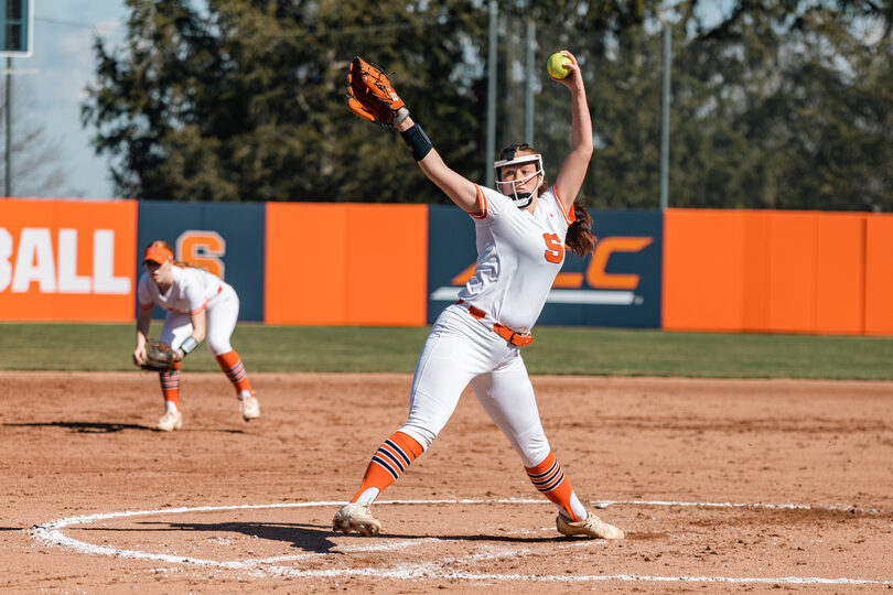 Syracuse’s pitching struggles stem from poor command, inconsistency