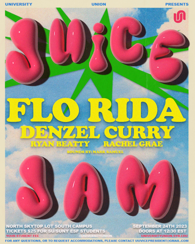 Flo Rida, Denzel Curry to perform at Juice Jam