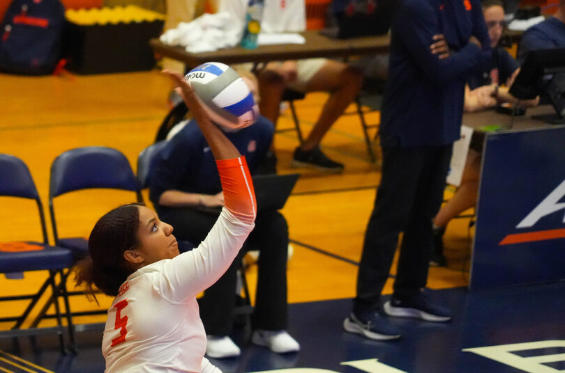 Potent offense helps Syracuse sweep Morgan State 3-0