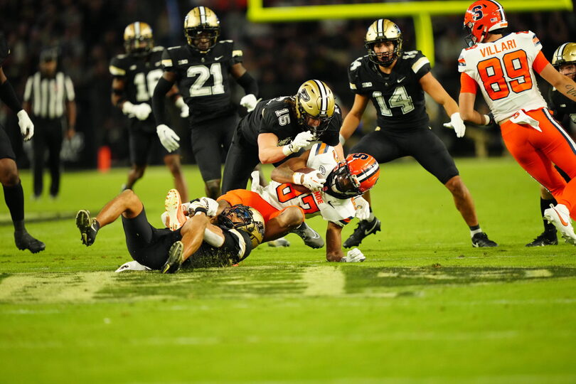 Syracuse&#8217;s receivers marred by dropped passes, inactive night in win over Purdue